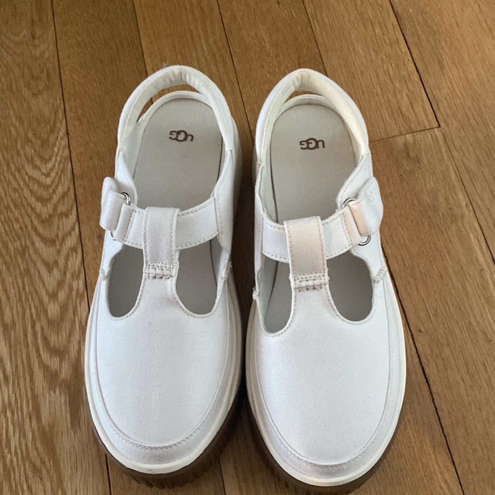 UGG Womens EZ-Duzzit T-Strap platform sandals - Picture 7 of 10